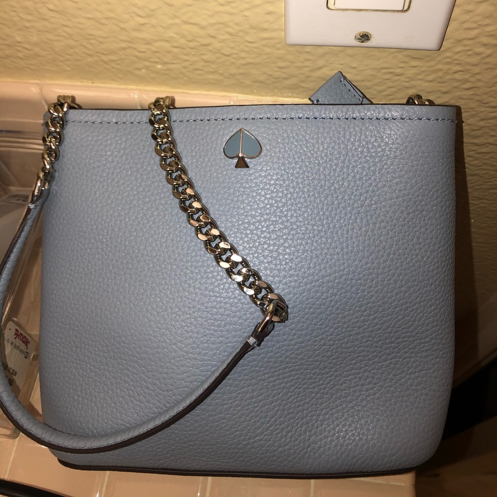 Kate Spade crossbody (periwinkle)
